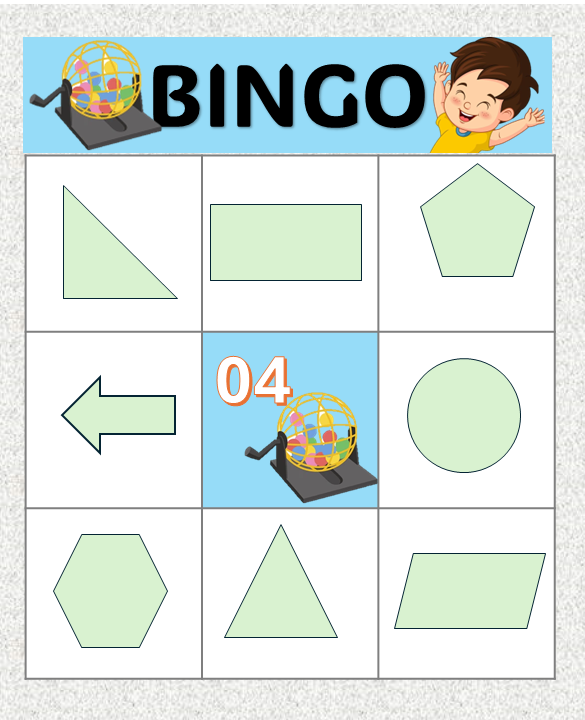 Bingo das formas geométricas planas - Imagem 2