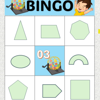 Bingo das formas geométricas planas