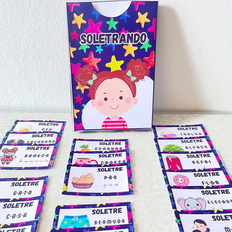 Soletrando - jogo divertido com palavras